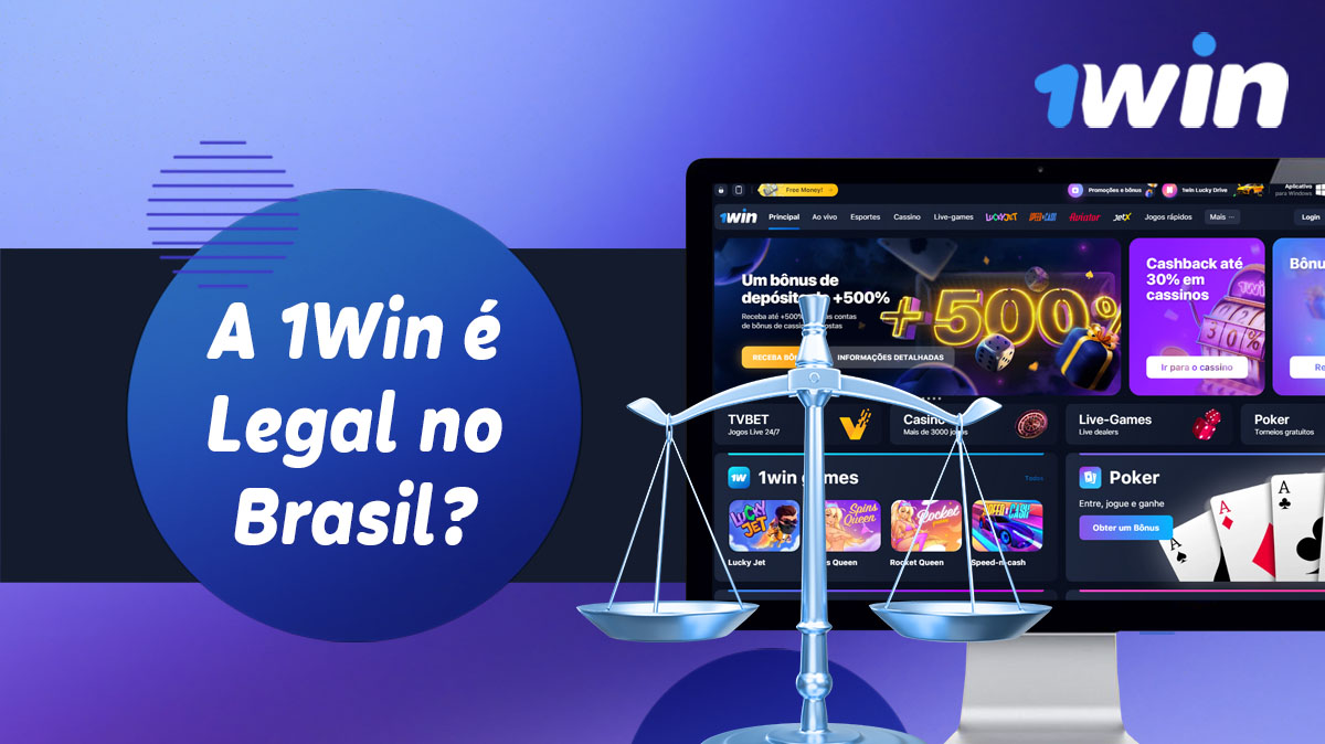 Legalidade do casino online 1Win no Brasil