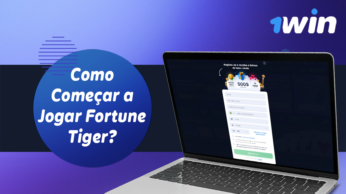 Como começar a jogar Fortune Tiger no casino online 1win