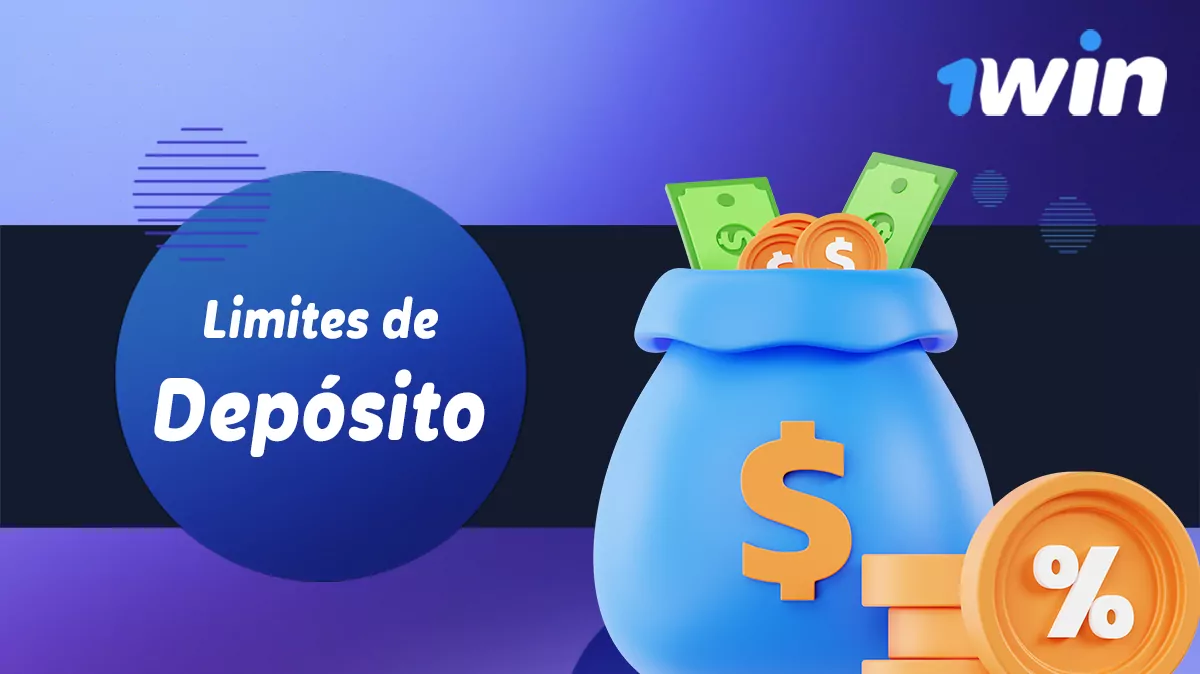 Limites de depósito no site do casino e casa de apostas online 1Win