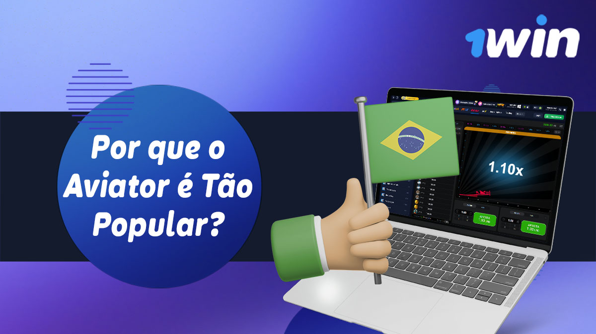 Razões para a popularidade do jogo Aviator no 1Win entre os utilizadores brasileiros