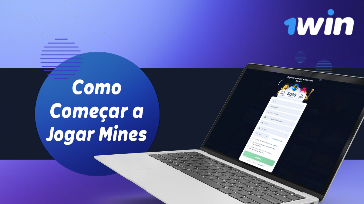 Instruções para começar a jogar Mines no 1win para utilizadores brasileiros