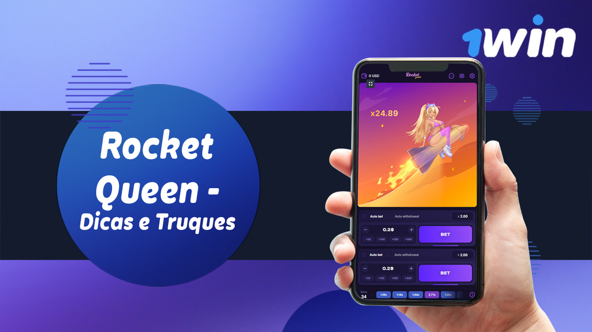 Dicas e truques úteis para jogar Rocket Queen no 1win Brasil