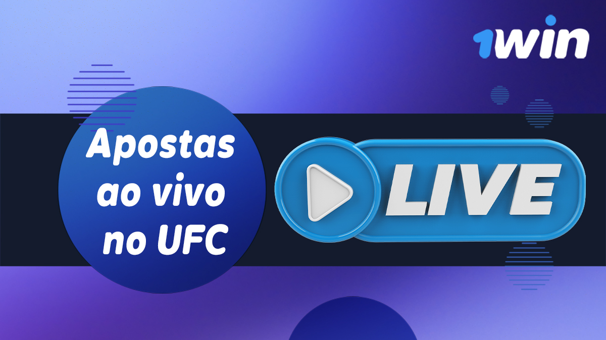 Apostas ao vivo no UFC para utilizadores brasileiros do 1Win