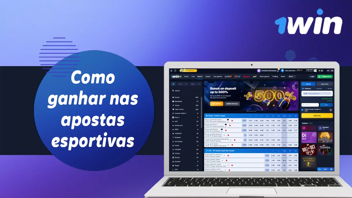 Como ganhar fundos nas apostas desportivas 1Win brasil del