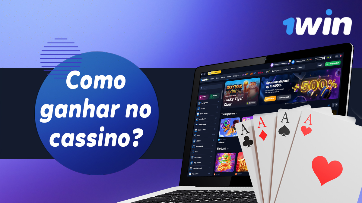 Como ganhar jogos de casino online no 1Win Brasil 2024