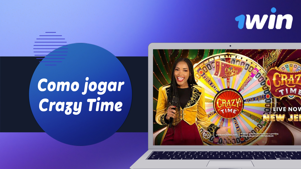 Instruções para os utilizadores do 1win Brasil sobre como começar a apostar no Crazy Time