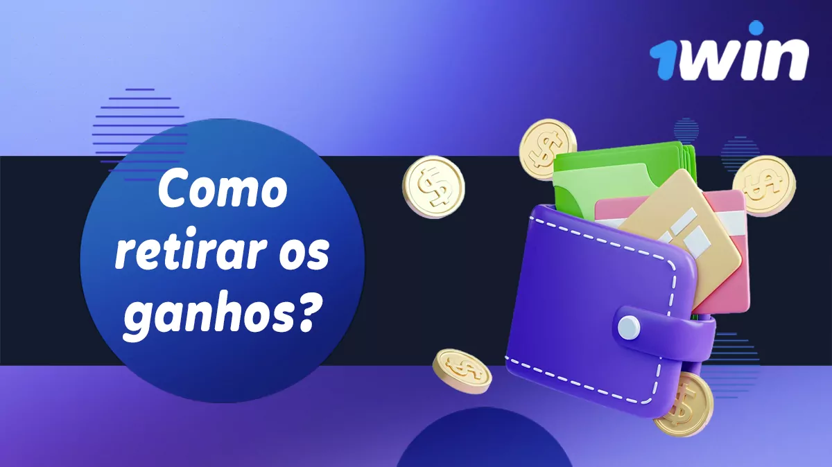 Retirada de ganhos da conta pessoal 1Win para utilizadores brasileiros